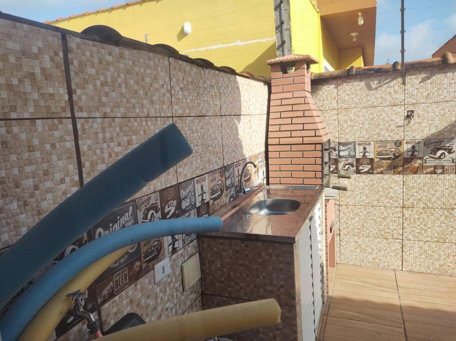 Casa Cond Fechado Com Piscina Diaria Gratis Villa Itanhaem Bagian luar foto