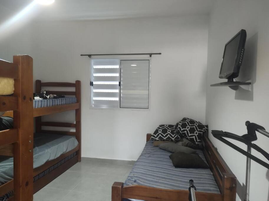 Casa Cond Fechado Com Piscina Diaria Gratis Villa Itanhaem Bagian luar foto